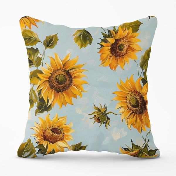 Warren Reed Summer Sunflowers Cushions