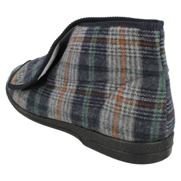 Balmoral Mens Balmoral Patterned Slipper Boot
