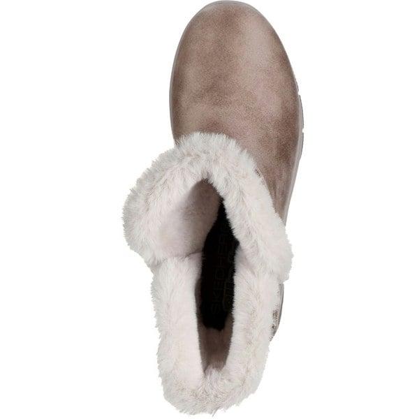 Skechers Easy Going Dreamers Move Women's Ankle Boots in Dark Taupe