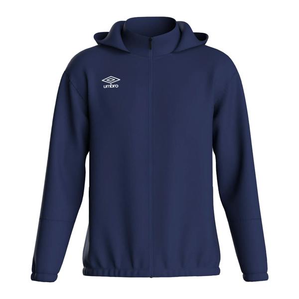 Umbro Mens Total Training Waterproof Jacket - Navy/White - 