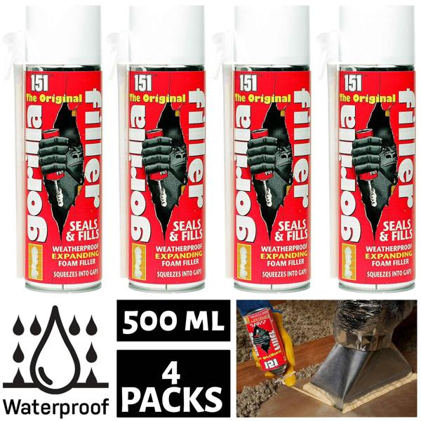 151 4X Gorilla Filler 500ml