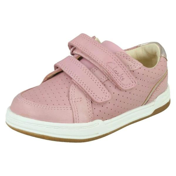 Clarks Childrens Clarks Casual Trainers Fawn Solo
