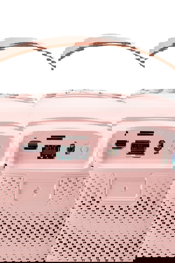 Living and Home Portable Karaoke Machine with Wireless Microphones and RGB Lights