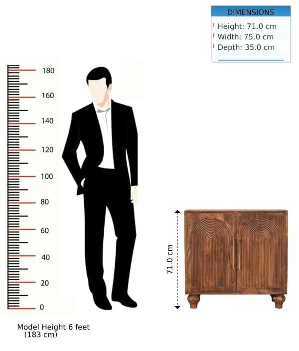 Artisan Furniture Arco Groove Sideboard