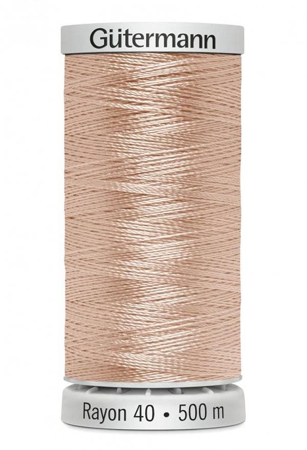 Gutermann No 40 Sulky Rayon Embroidery Thread 500m Rayon Thread Suitable For Embroidery