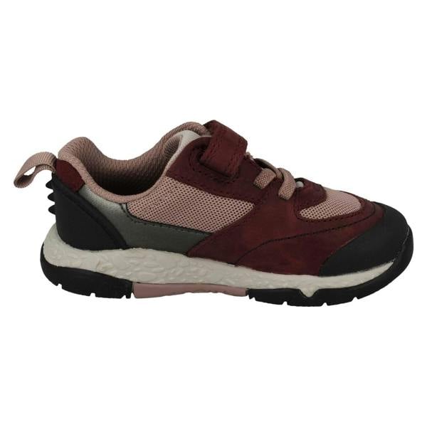 Clarks Childrens Clarks Casual Hook And Loop Fastening Trainers Steggy Stride