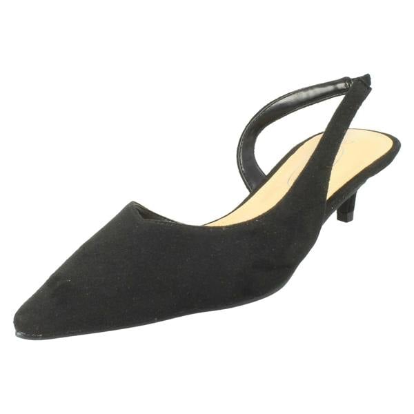 Spot On Ladies Spot On Slip On Evening Shoes F00490