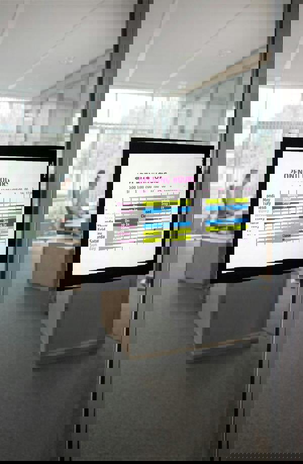 Durable DURAFRAME Self Adhesive Magnetic Signage Frame | 2 Pack | A5 Black