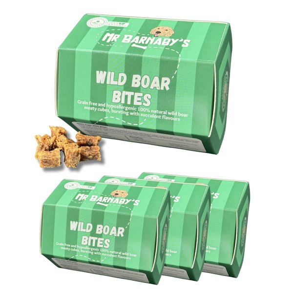 Mr Barnaby's Wild Boar Dog Treats (Pack of 4)