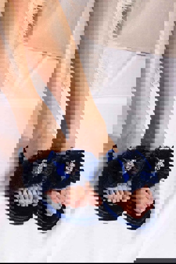 Amelie in NavySlippers