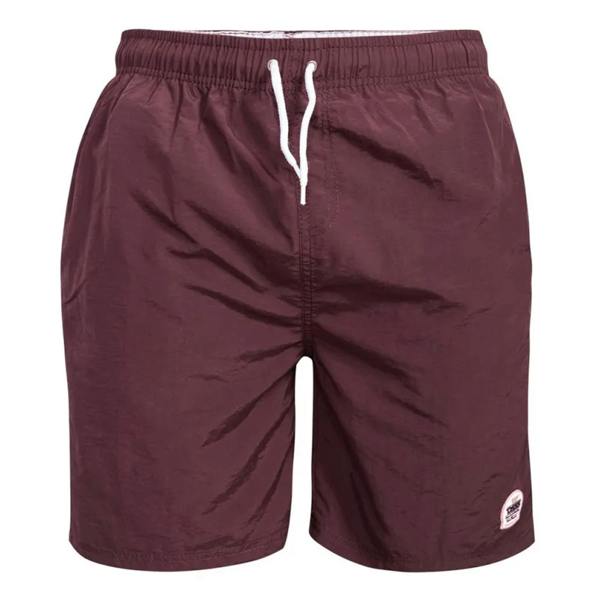 Duke Mens D555 Yarrow Swim Shorts - Burgundy - 