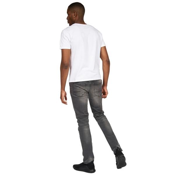 Crosshatch Mens Svelte Stretch Jeans - Grey Wash - 