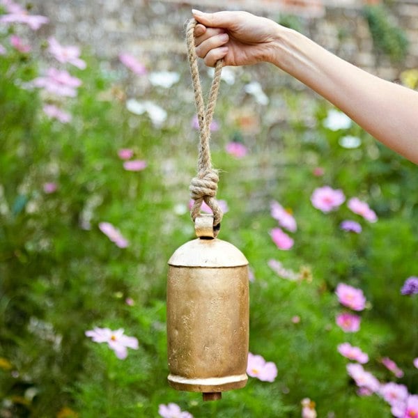 Paper High Kapani Large Gold Iron Cow Bell