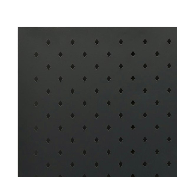 Berkfield 3-Panel Room Divider Black 120x180 cm Steel