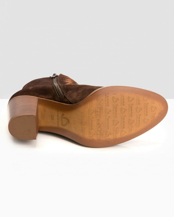 Kanna Adele Womens Suede Ankle Boots