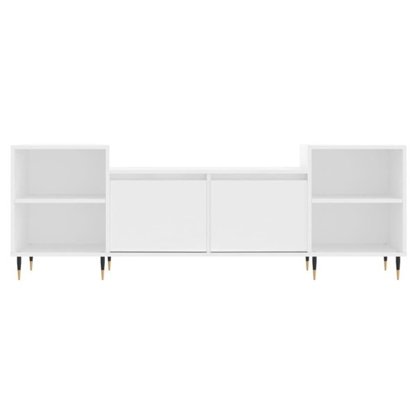 Berkfield TV Cabinet White 160x35x55 cm Engineered Wood