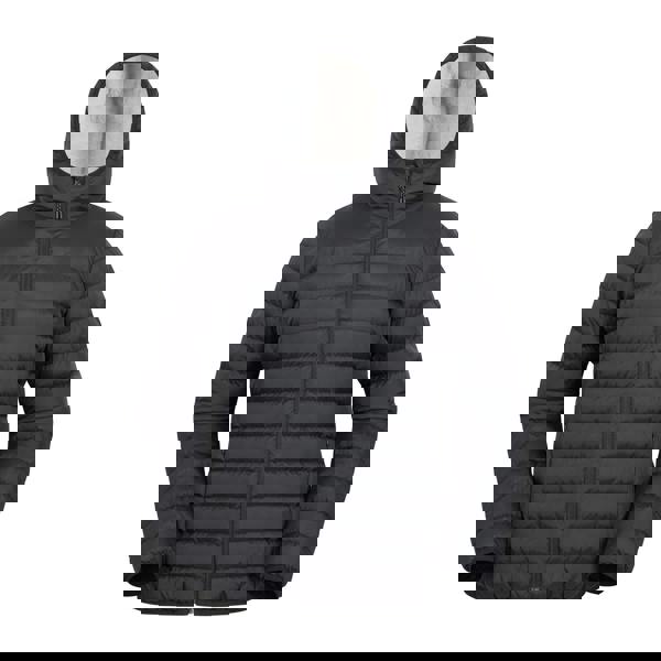 Mountain Warehouse Womens/Ladies Faux Fur Lined Padded Jacket - Black