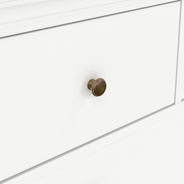 Furniture To Go Paris Chest of 4 Drawers in White