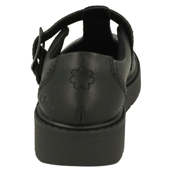 Clarks Girls Clarks Wedge T-Bar Shoes Plain Move K