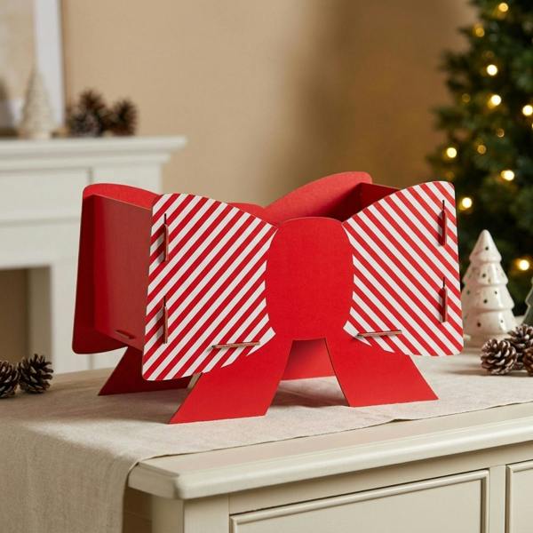 Garden Greatness Christmas Decorative Present Bow Box