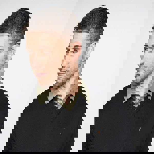 Gabicci G00K01 Mens Vee Neck Sweater Gabicci Classic  - BLACK