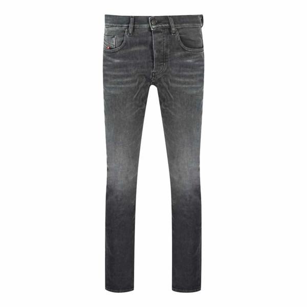 Diesel Mens D-Viker Jeans - Grey - 