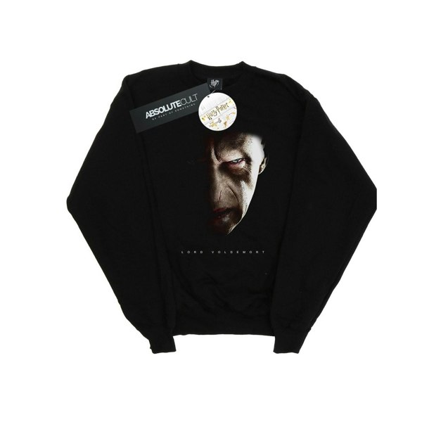 Harry Potter Boys Lord Voldemort Portrait Sweatshirt - Black