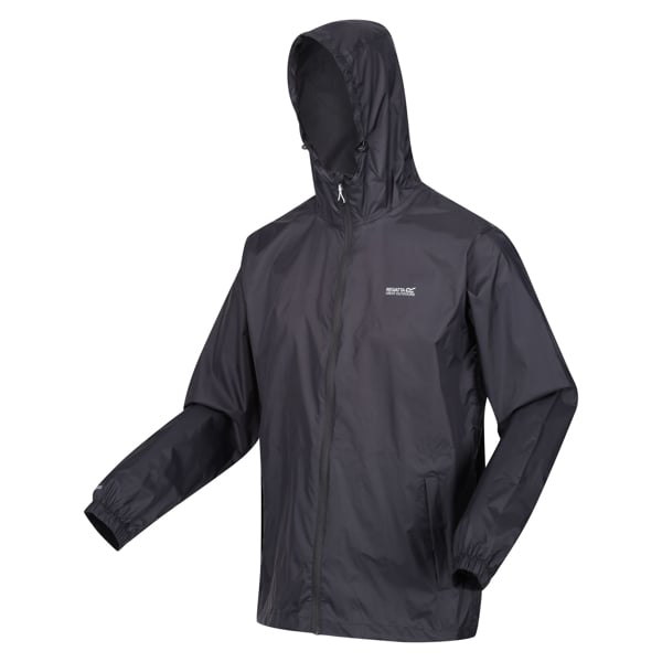 Regatta Men's Pack It III Waterproof Pack Away Jacket - Seal Grey