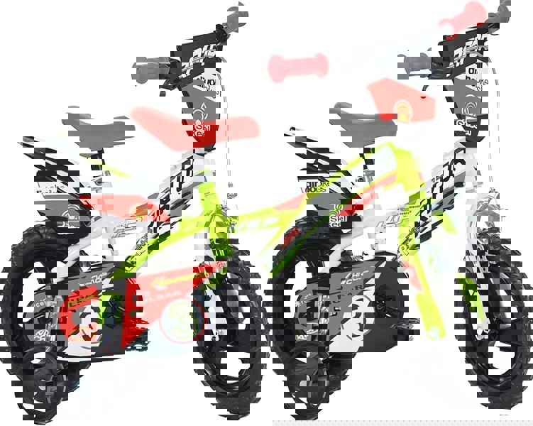 Dino Bikes Dino Raptor 12" Kids Bike - Yellow