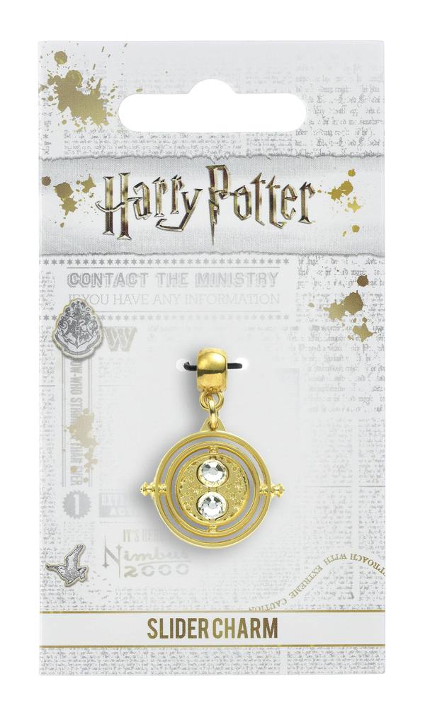 The Carat Shop Harry Potter Fixed Time Turner Slider Charm  Gold