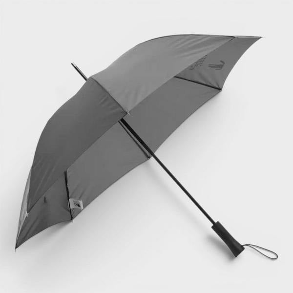 Off-White Long Umbrella Dark Grey