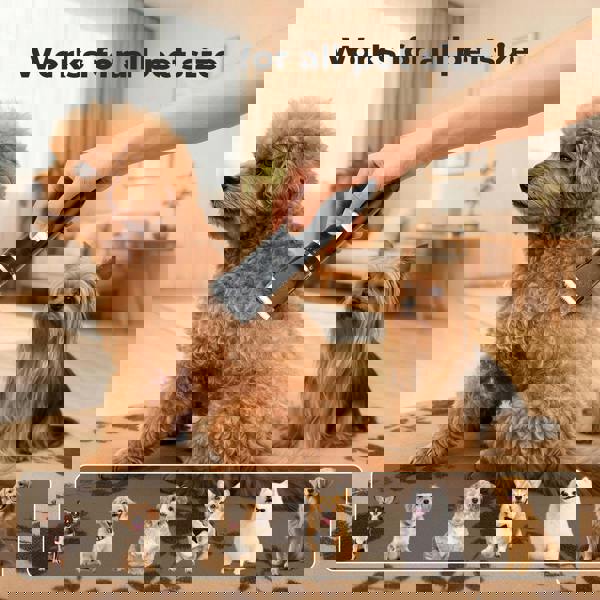 Skylos Pet Clipper Cat Dog Grooming Trimmer Shaver Cordless Rechargeable Kit