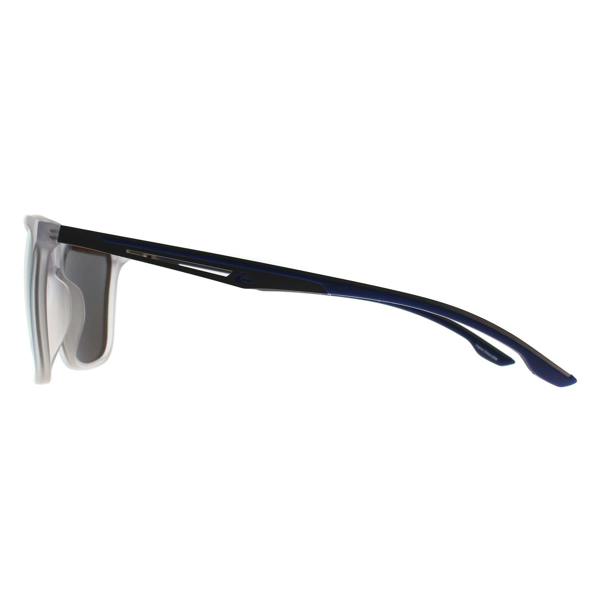 Quiksilver Sunglasses QS4009 MCLR Matte Clear Blue Mirrored