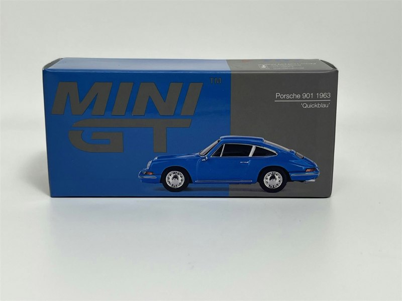 Mini GT Porsche 901 1963 Quickblau LHD 1:64 Scale Mini GT MGT00707L