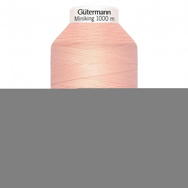 Gutermann Miniking Overlocker Thread 1000m Polyester Thread Suitable For Dressmaking
