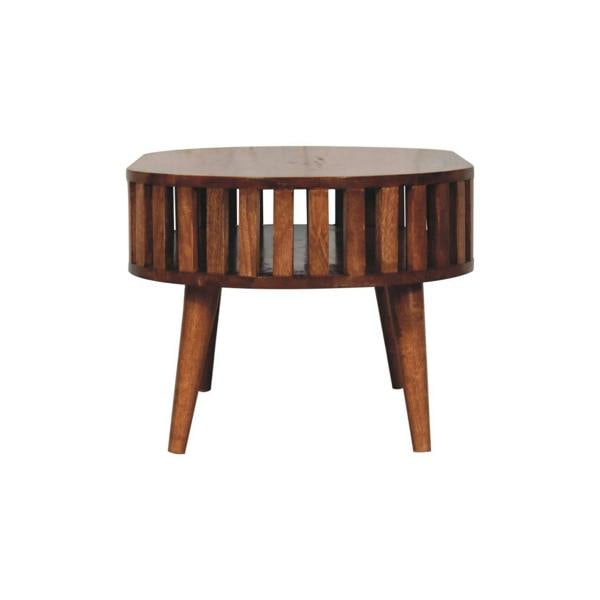 Artisan Furniture Solid Wood Honey Caramel Ariella Coffee Table