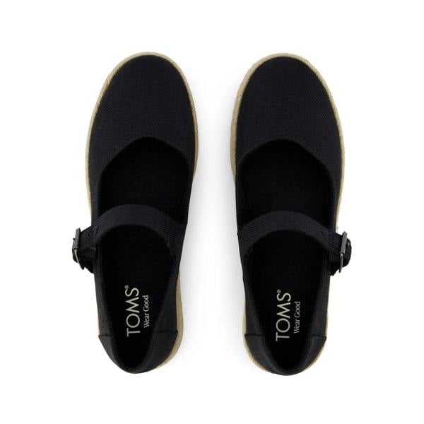 Toms TOMS CAROLINA MARY JANE Womens Comfort Sandals Black