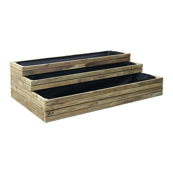 Cerland Horizon Wooden Raised Bed 1.15m x 0.84m 209L Vegetable Growing Bed