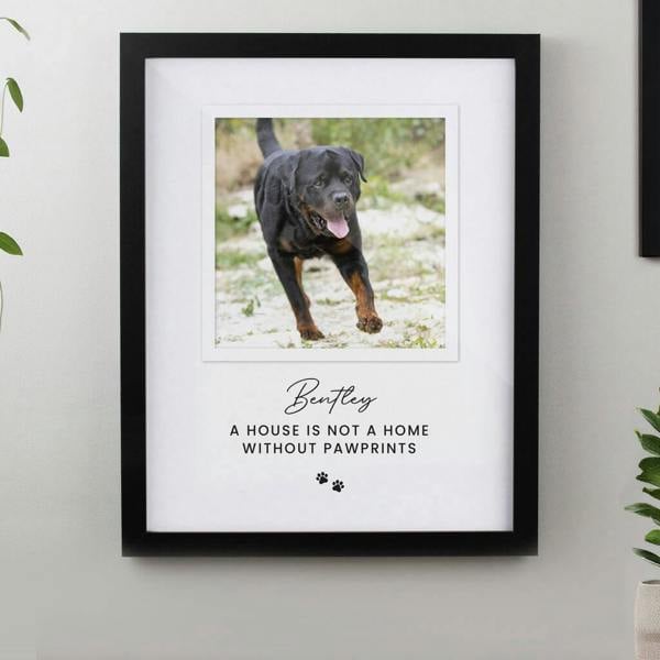 Personalised Pet Framed Print - lifestyle shot