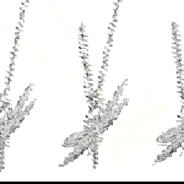Dragonfly Silver Necklace - Personalised - MYLEE London