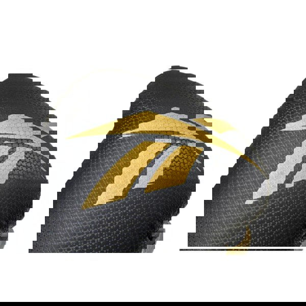 Reebok Boxing Gloves - Black and Gold showing vector logo