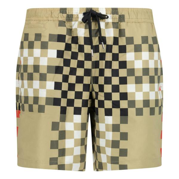Burberry Pixel Check Print Swim Shorts - chancefashionco