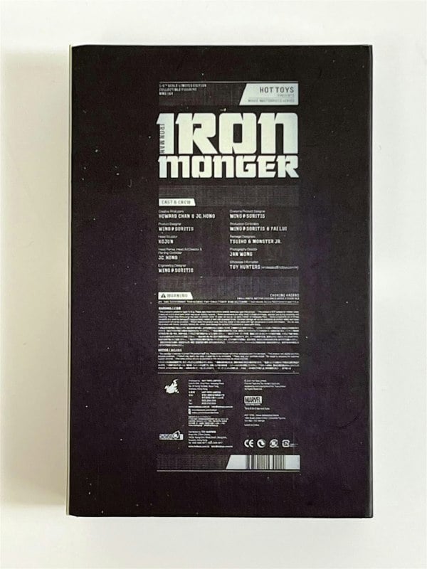 Hot Toys Ironman Iron Monger  1:6 Scale Box Art Magnet