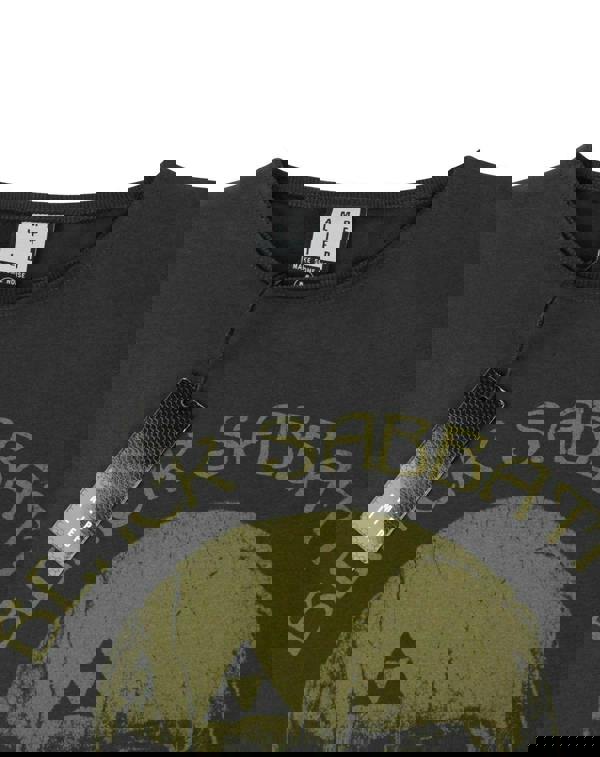 Amplified Clothing Mens Grey Black Sabbath Short Sleeved T-Shirt