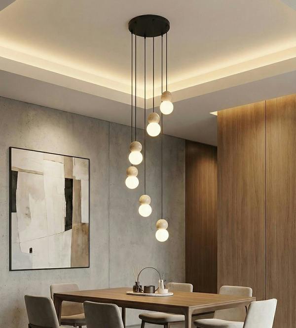 Emibig LOOP Pendant Lamp 6 x G9 Black