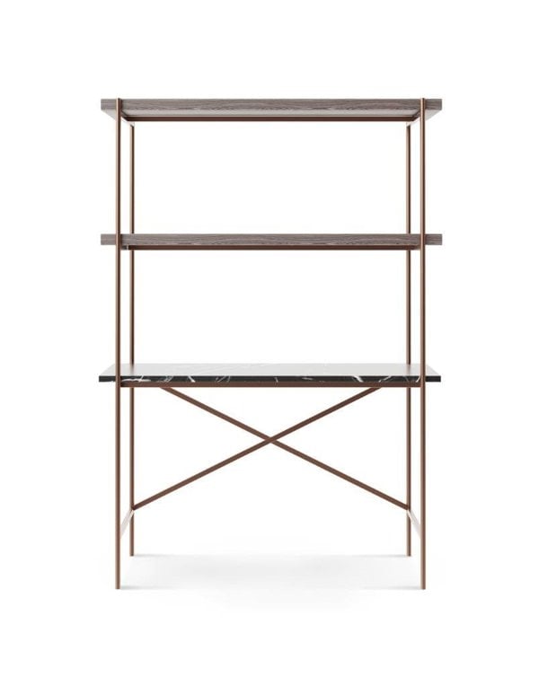 Desk & Bookshelf by Gillmore