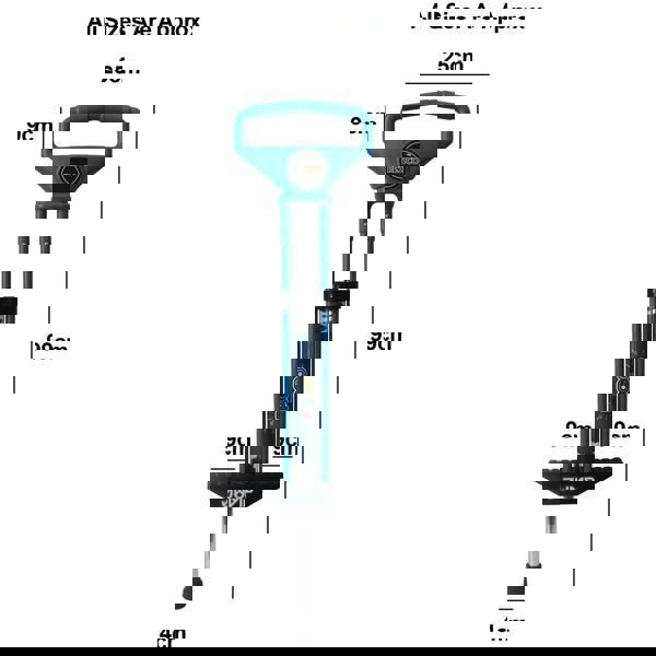 Rexco Blue Pogo Stick Boys Spring Jump Bounce Childrens Kids Bouncing Toy Game