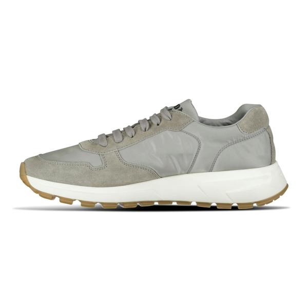 Prada Prax 2.0 Re-Nylon & Suede Sneakers Grey - chancefashionco