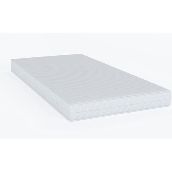 Shows the material cover of the single mattress.