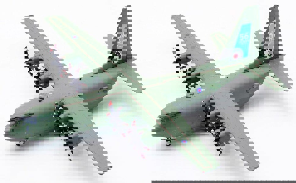 InFlight200 Royal Air Force C-130J-30 Hercules C4 ZH870 1:200 Scale Inflight200 IF130RAF870